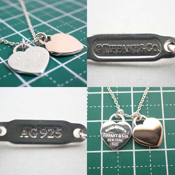 TIFFANY Silver Heart Necklace - Picture 10 of 10